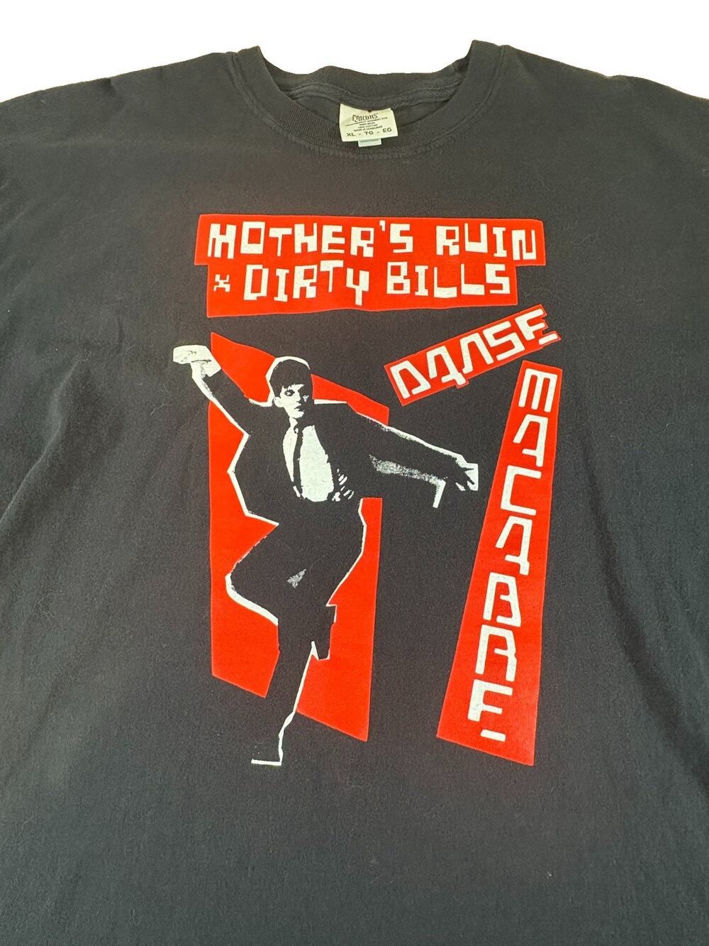 The Faint Danse Macabre Indie Rock Band Parody Shirt Comfort Colors Black Men XL